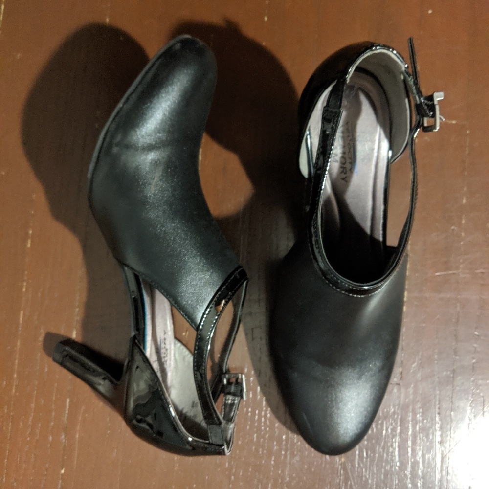 Black heels w/ strap